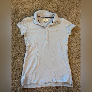 American Eagle Outfitters Light Blue Polo